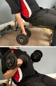 Incline Curl